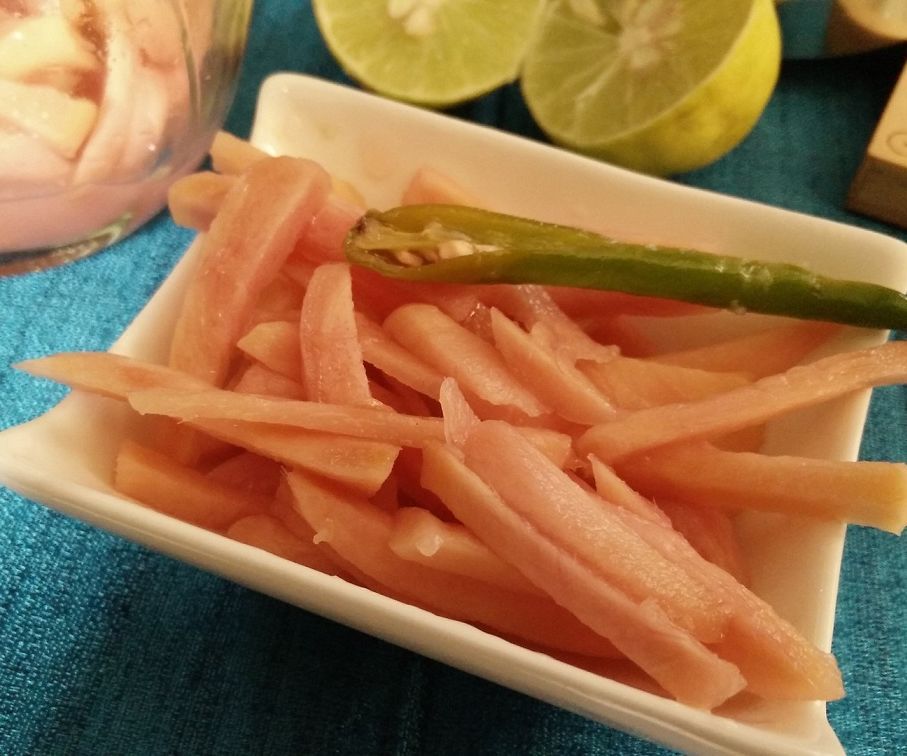 Instant Ginger Pickle 