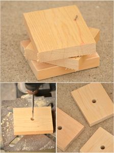 Saw Square Wood for Base
