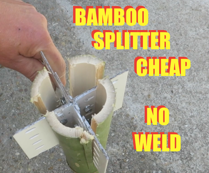 Bamboo Splitter - No Weld - Cheap