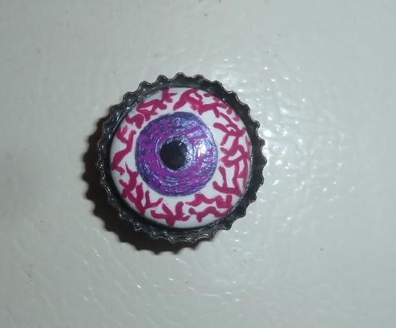 DIY: Creepy Eyeball Magnets