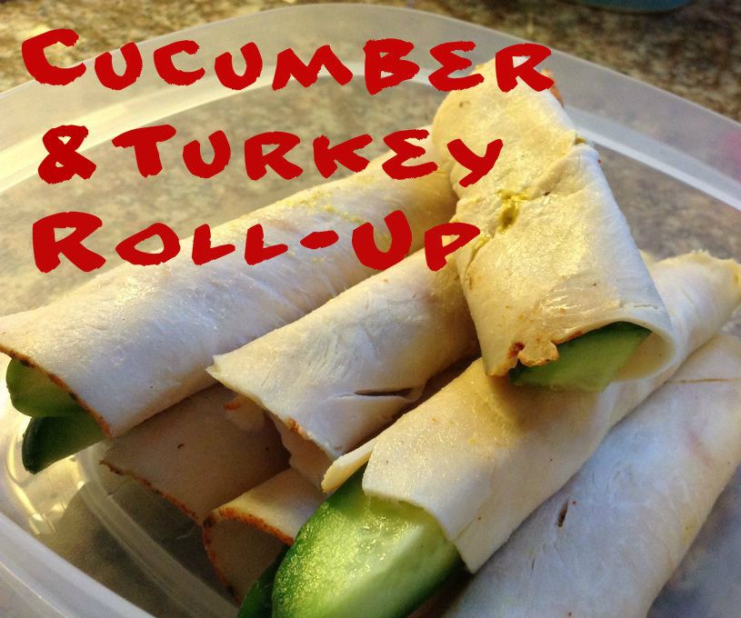 Turkey Cucumber Roll Up