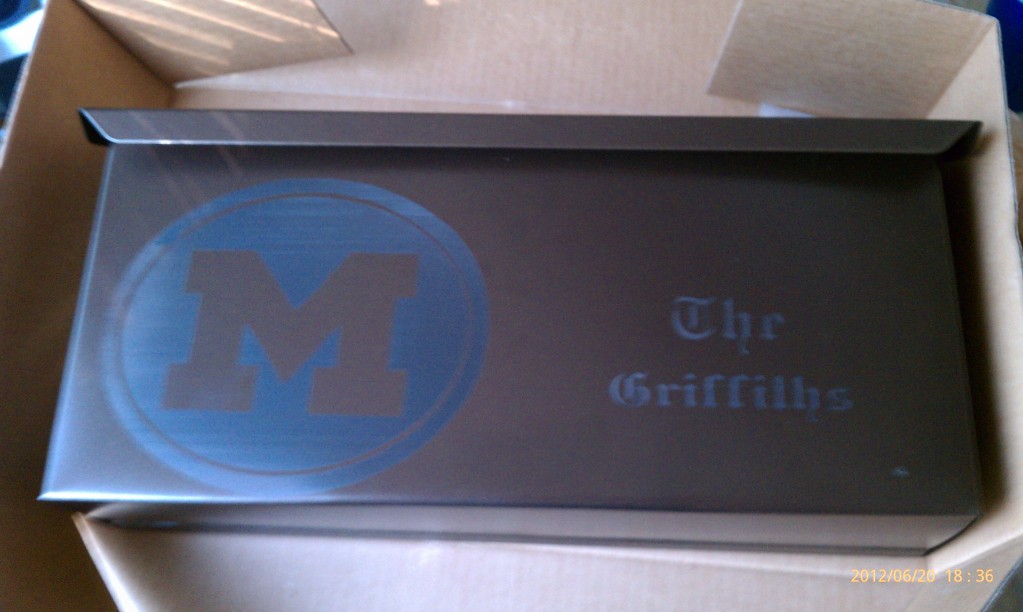 How I Etched a Mailbox Using a Laser Cutter