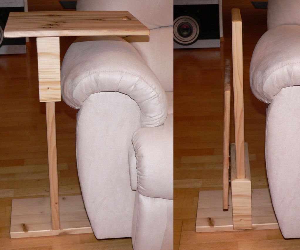 Side Table With Moving Top