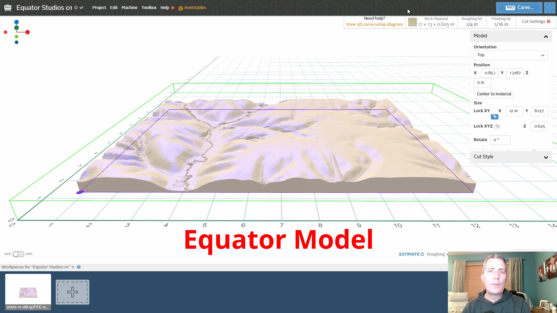 Topographic Surface Download and CNC Carving With Easel Pro Software 8 Steps (with Pictures