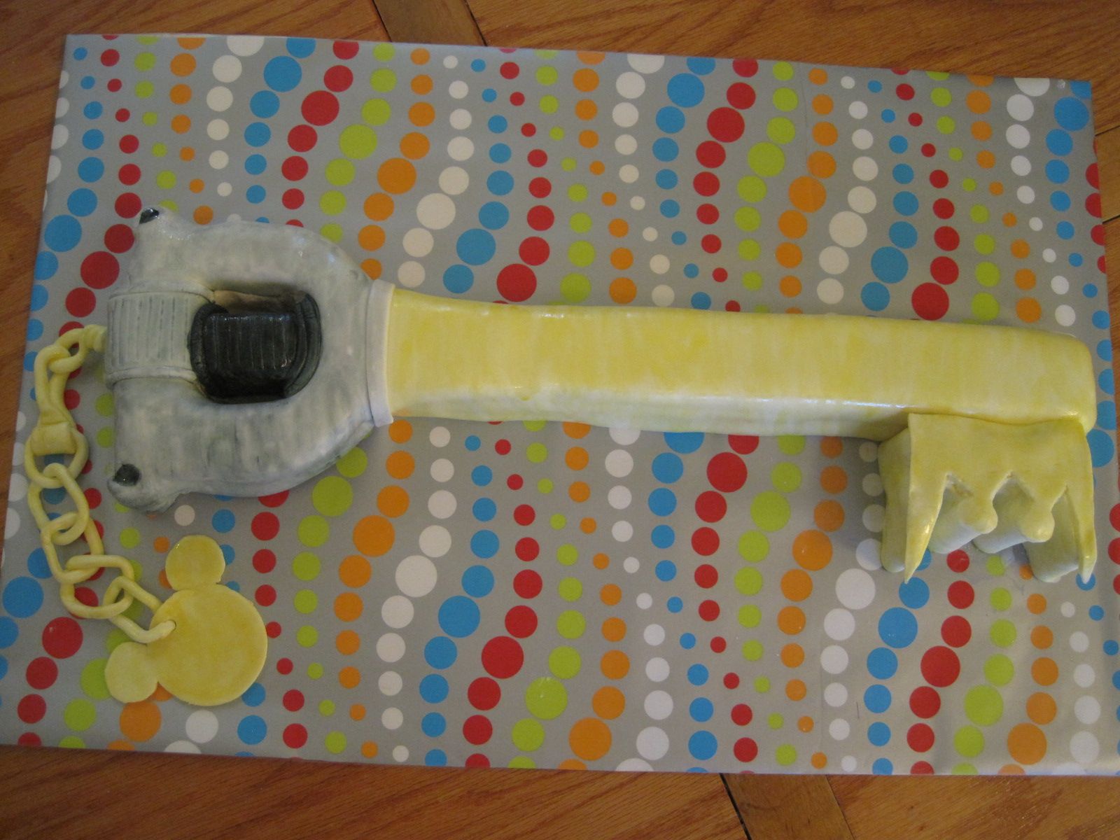 Kingdom Hearts 2 Keyblade Cake