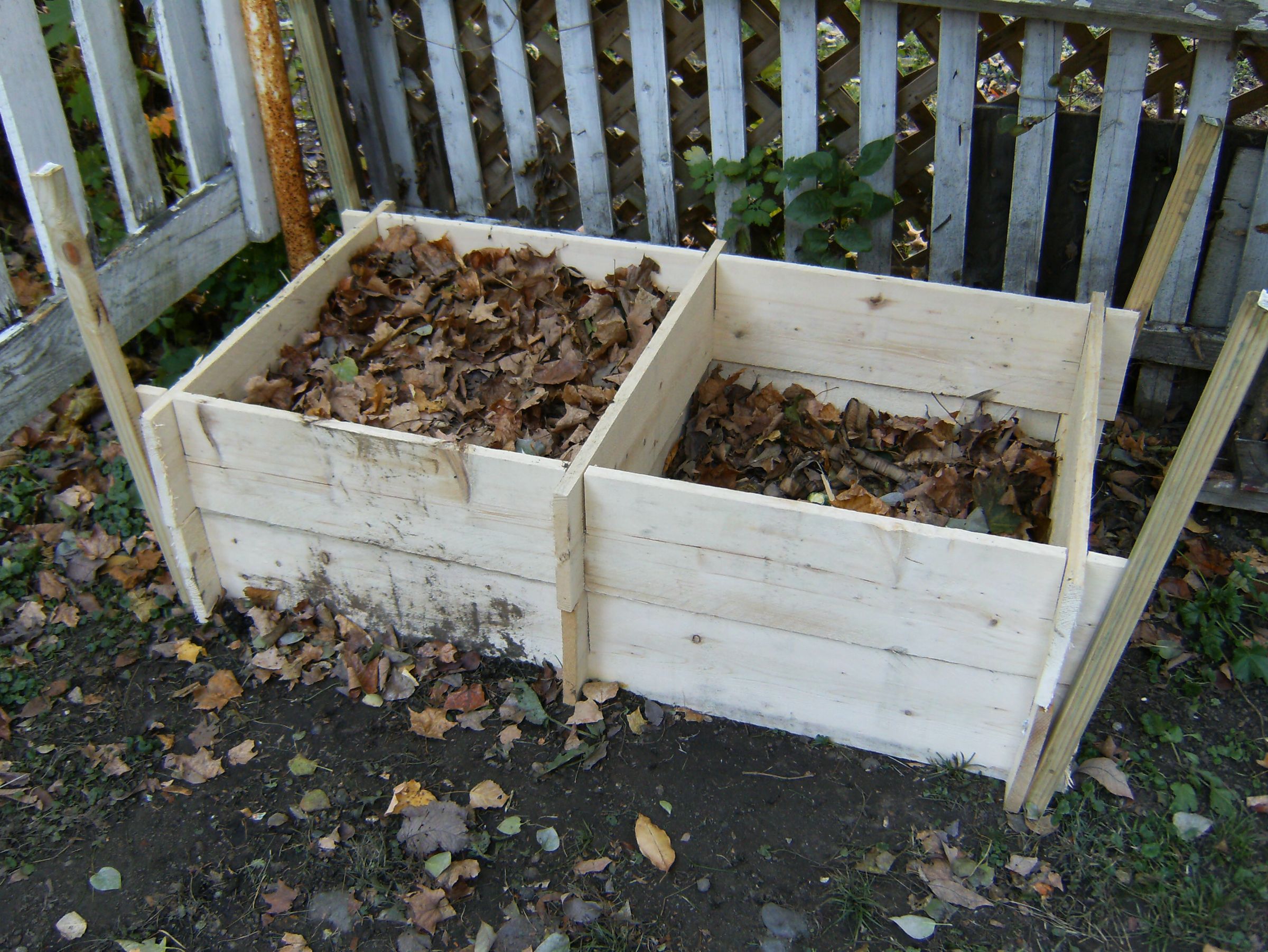 Twin Compost Bin