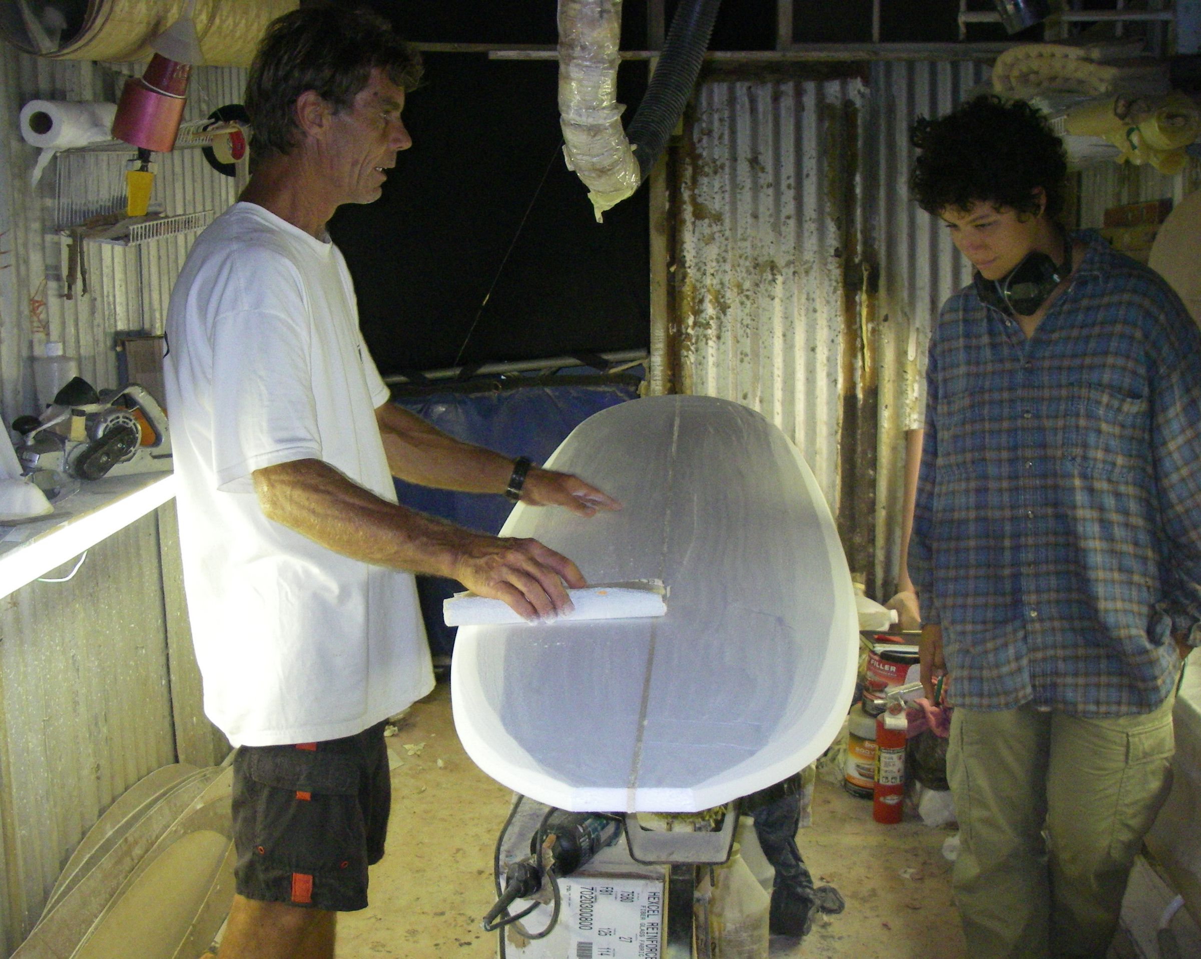 Build a Surfboard Episode 2: Sanding