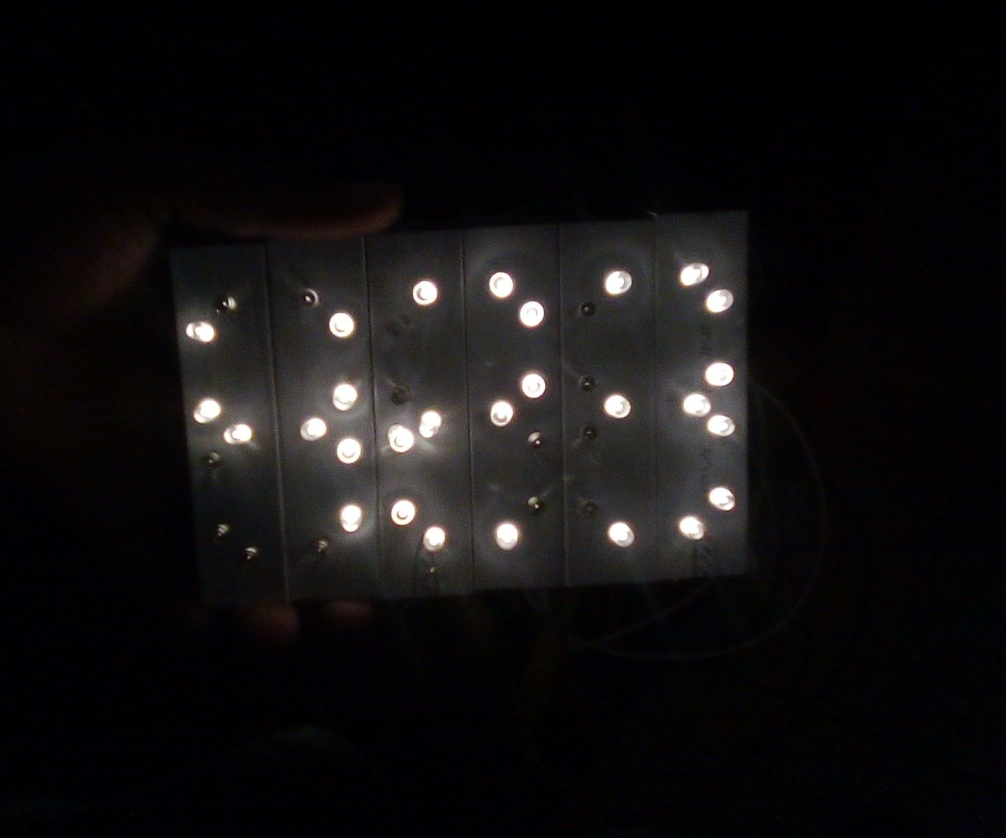Recycled PVC Seven Segment Display
