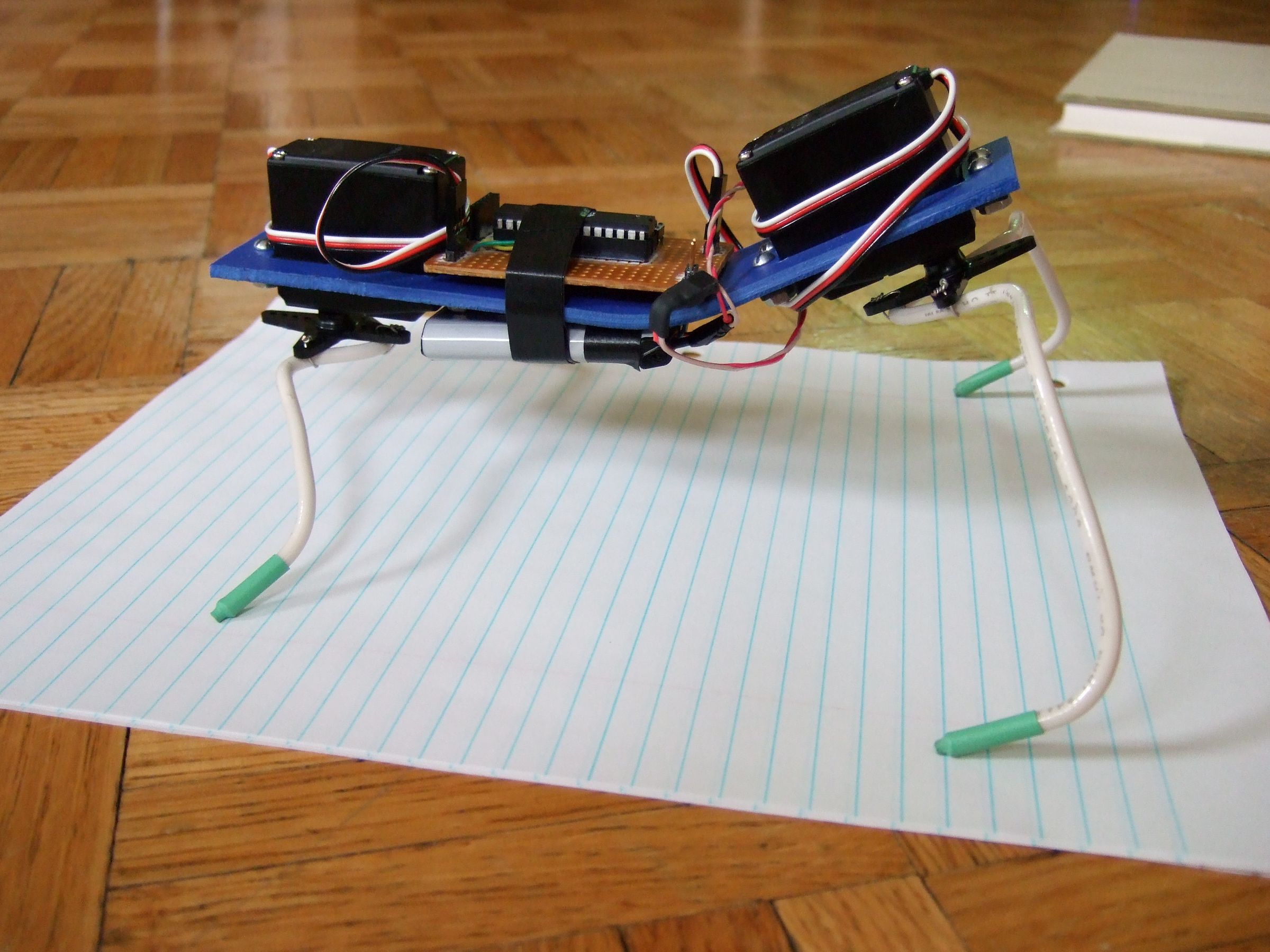 A Servo-based 4-legged Walker