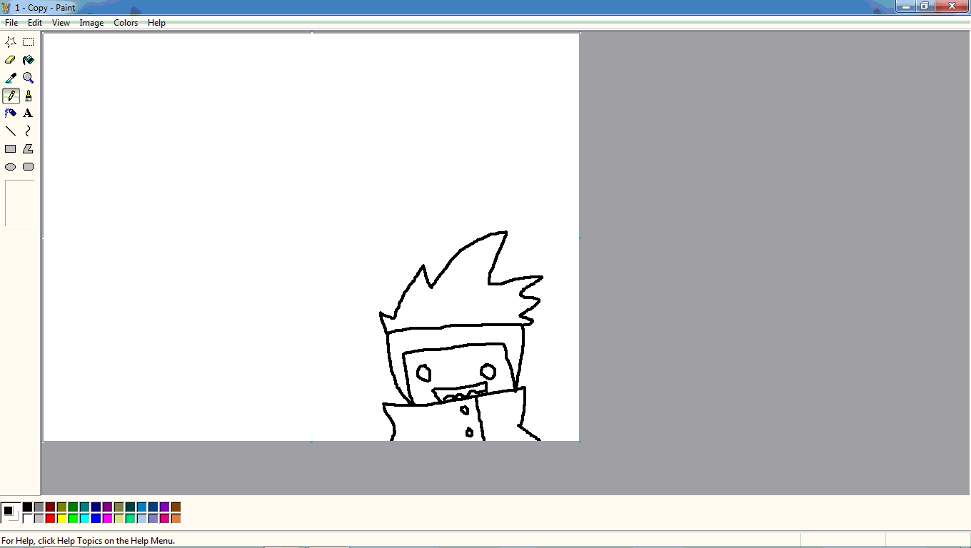 Paint Using Computer Cartoon How To Draw A Computer Using Paint
