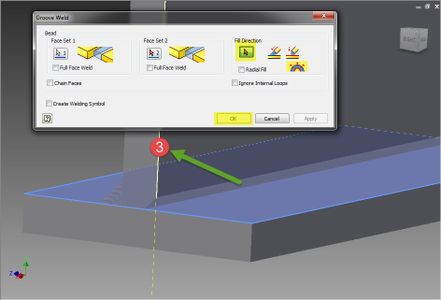 Groove Weld 3