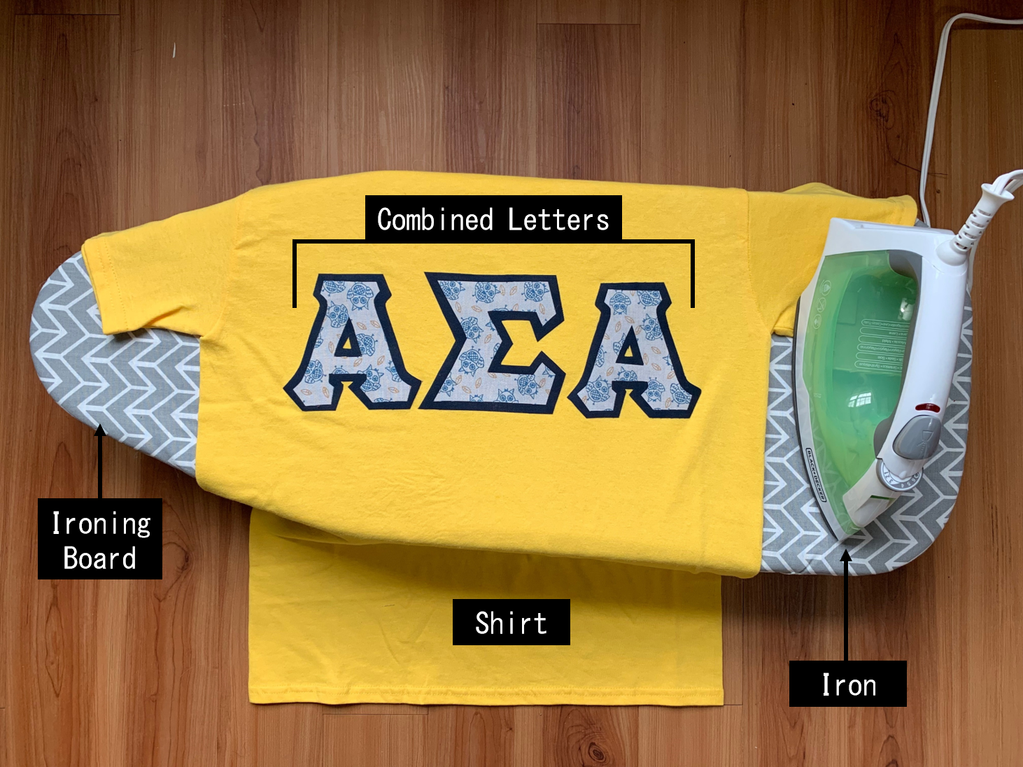 Greek Letter Shirts : 12 Steps (with Pictures) - Instructables