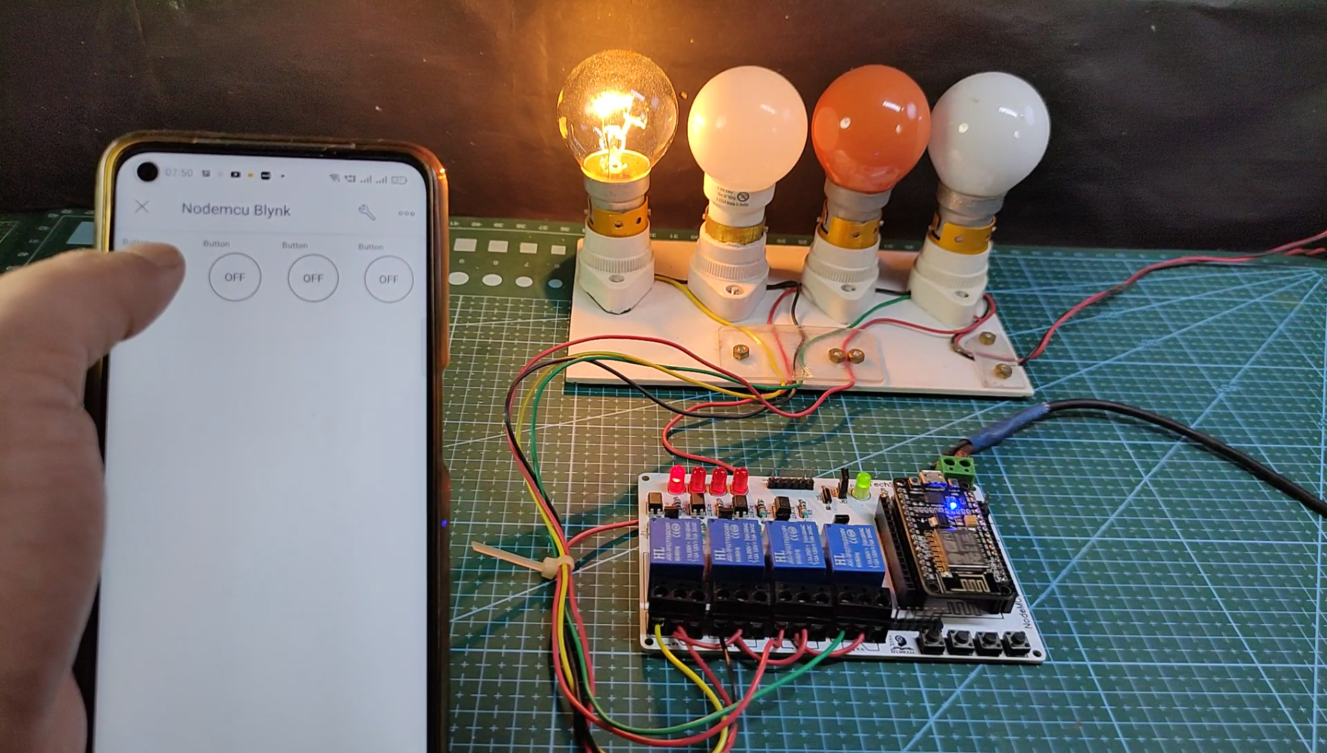 Smart Home Using NodeMCU ESP8266 and Blynk 2.0 With Real-time Feedback ...