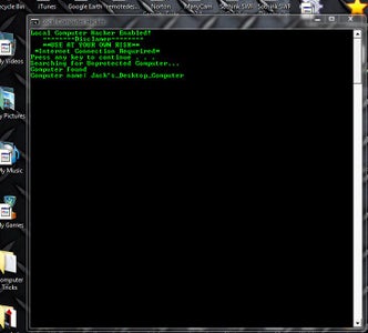Computer Hacker Prank