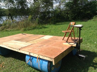 Homemade Pontoon Boat : 6 Steps (with Pictures) - Instructables
