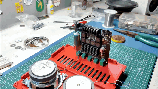 Front Assembly-Left & Right Speakers