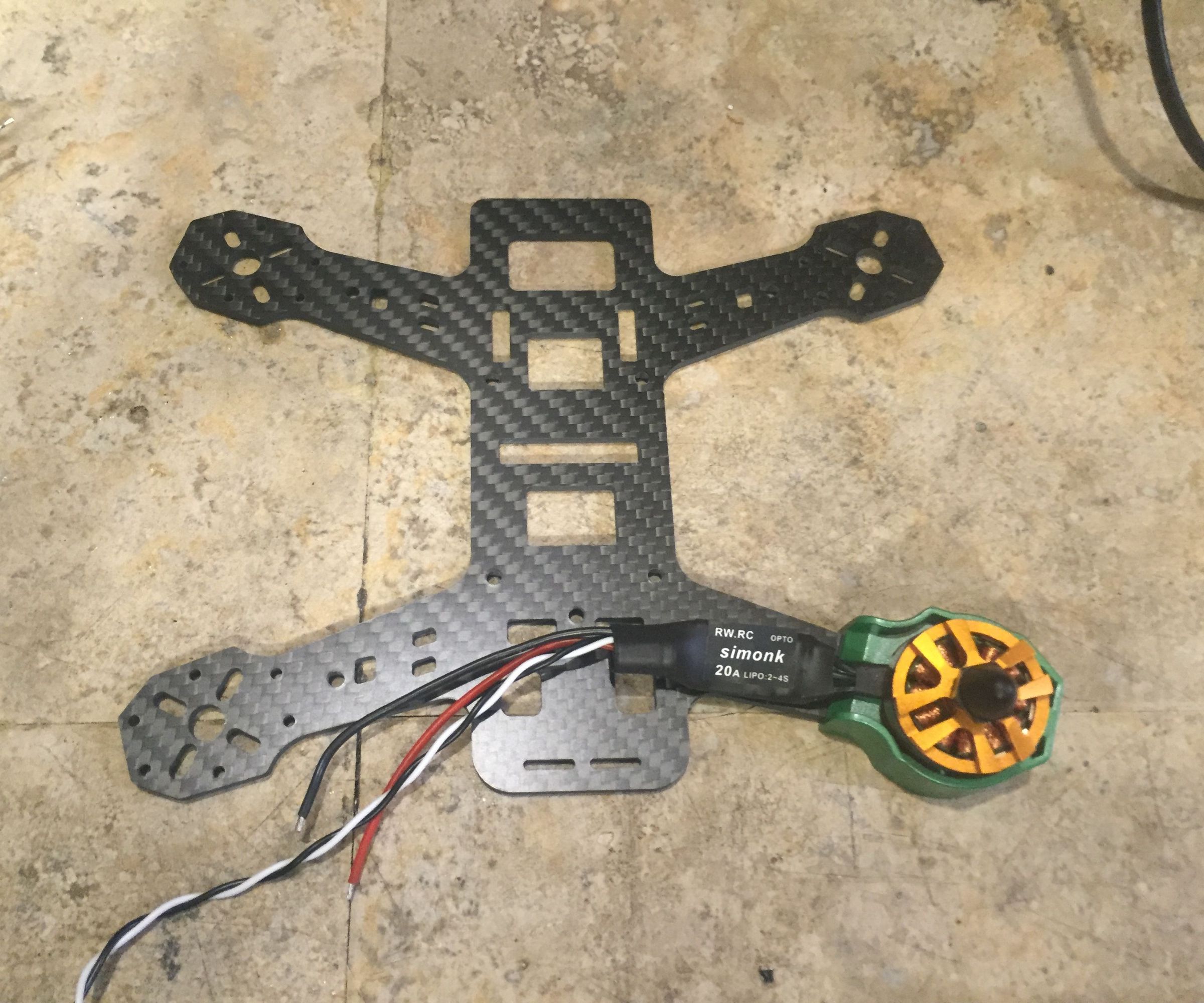 180 Eachine: Part 2 - Motors and Frame