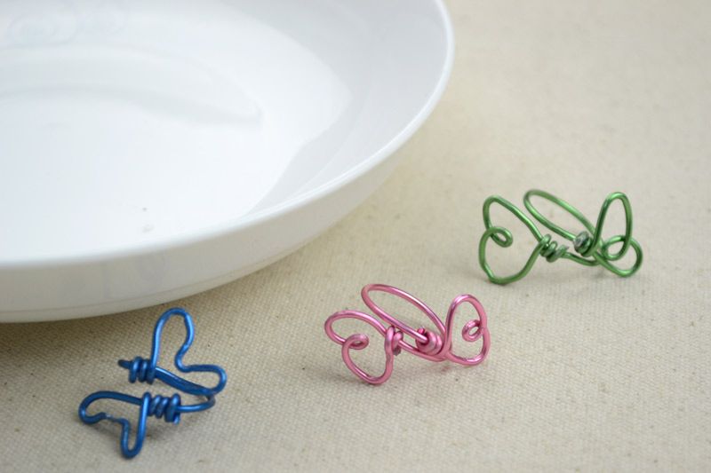 How to Make Rings in Butterfly Pattern