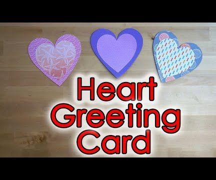 Heart Greeting Flip Card