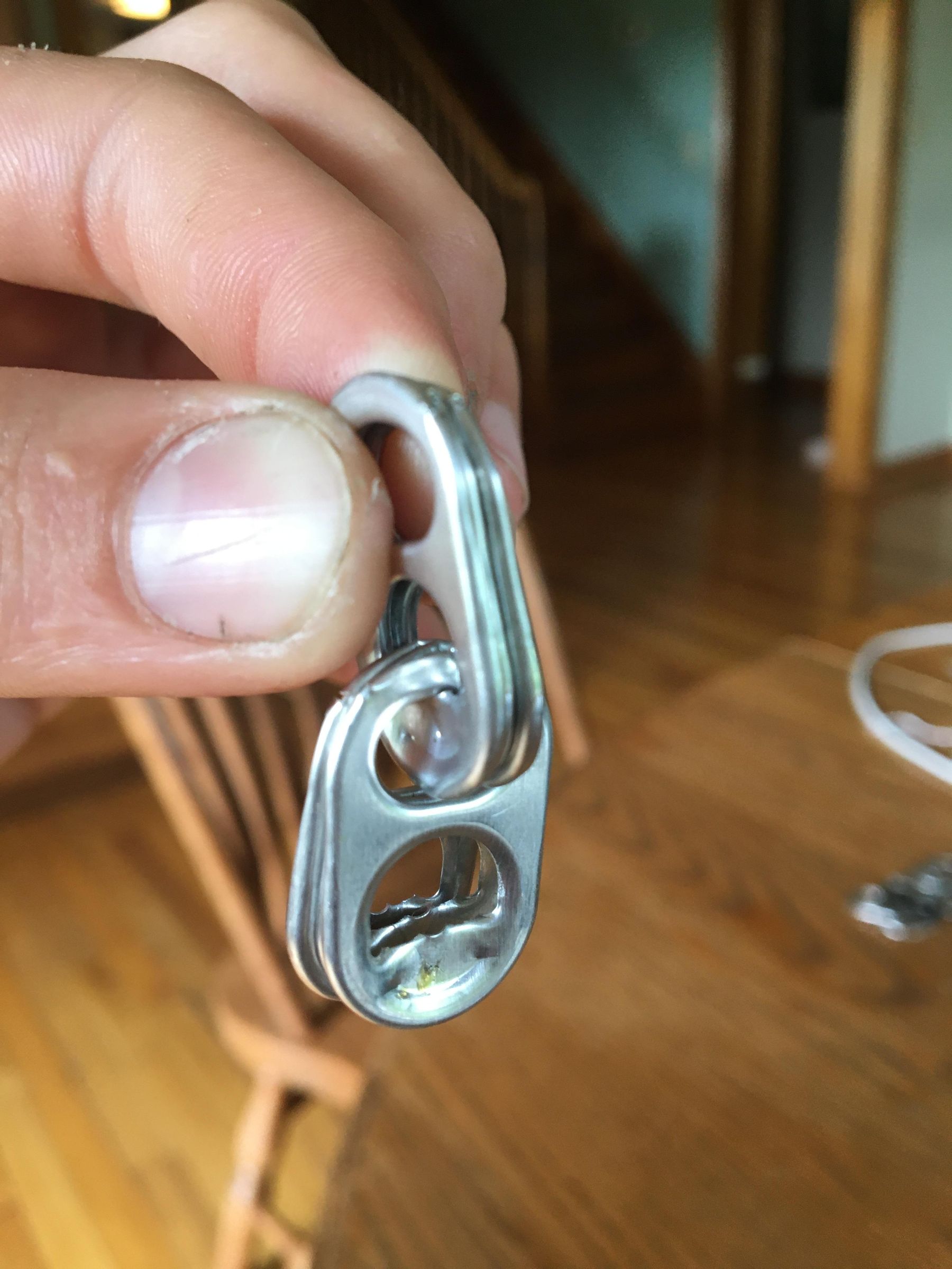 Lightweight Pop Tab Chain 3 Steps Instructables