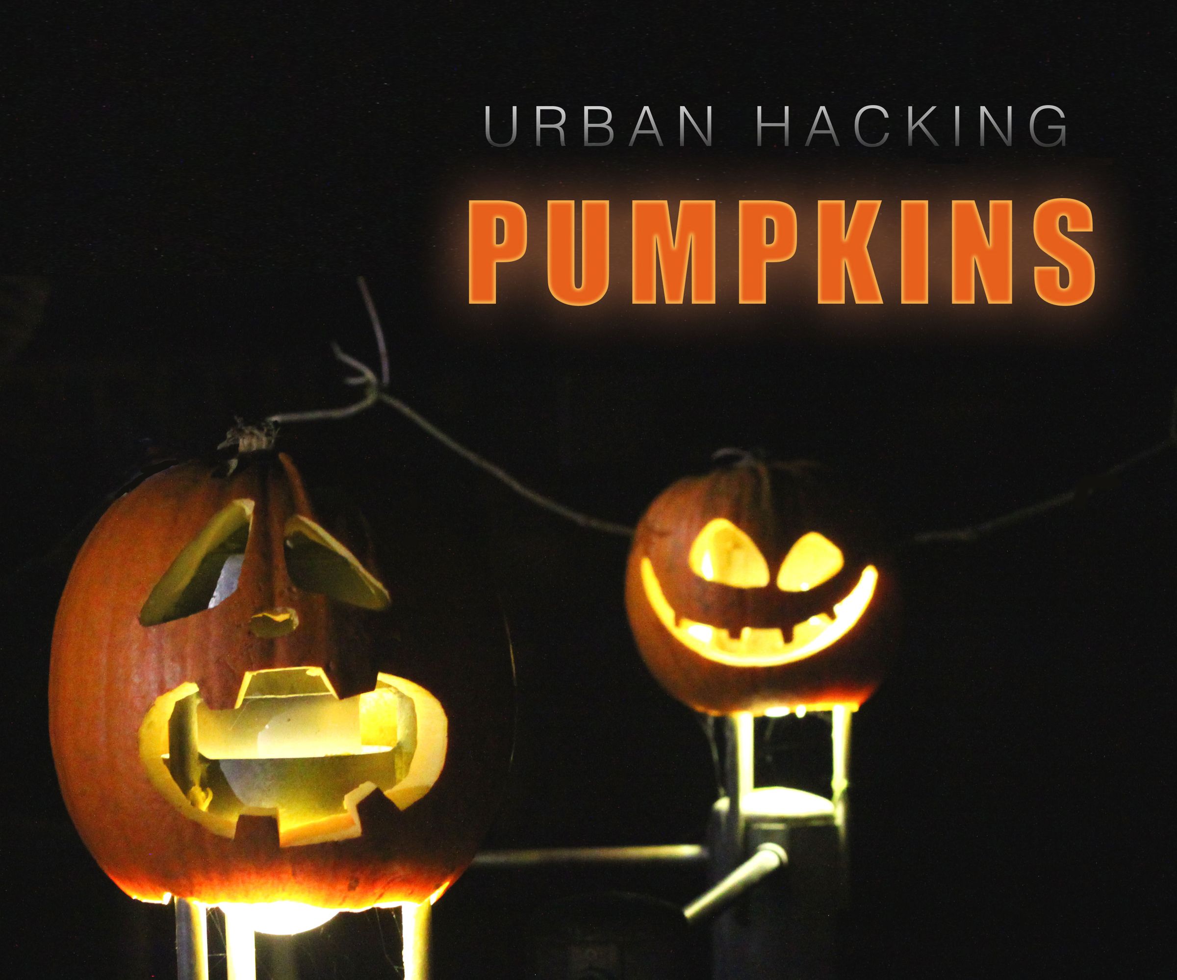 Urban Hacking PUMPKINS!