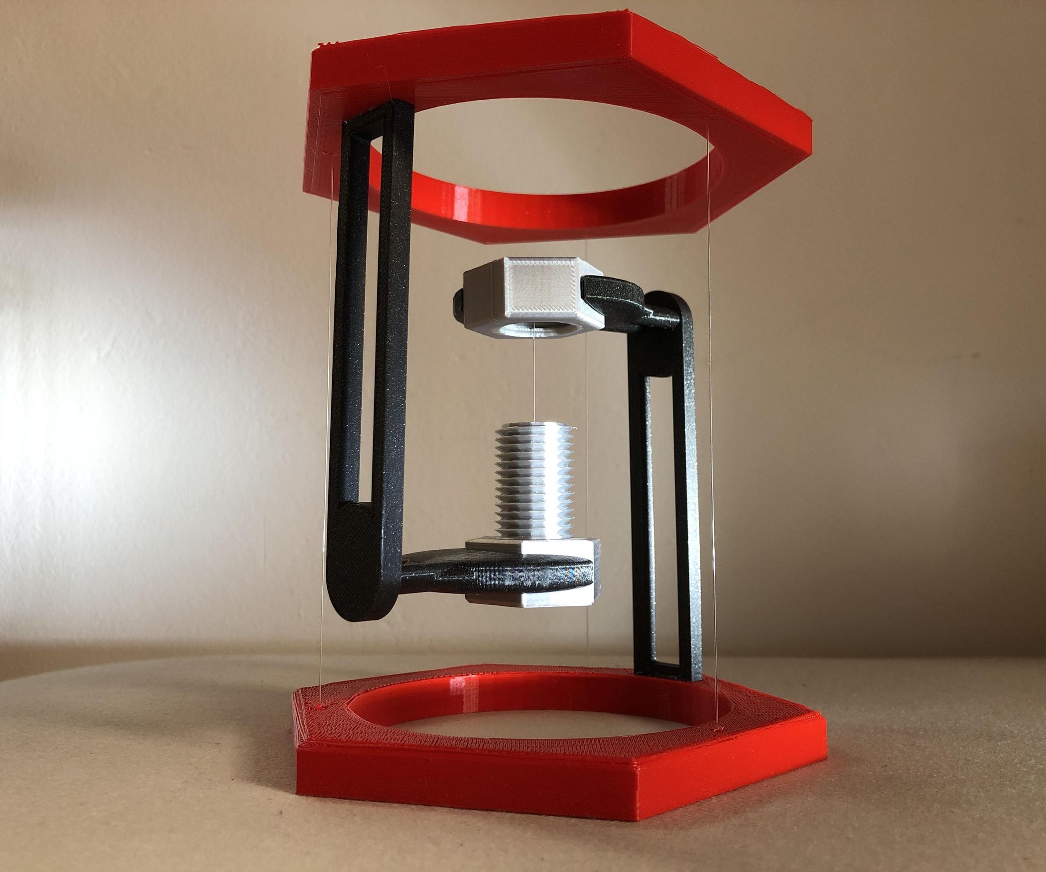 BoltNut Tensegrity 3D Printed 6 Steps Instructables