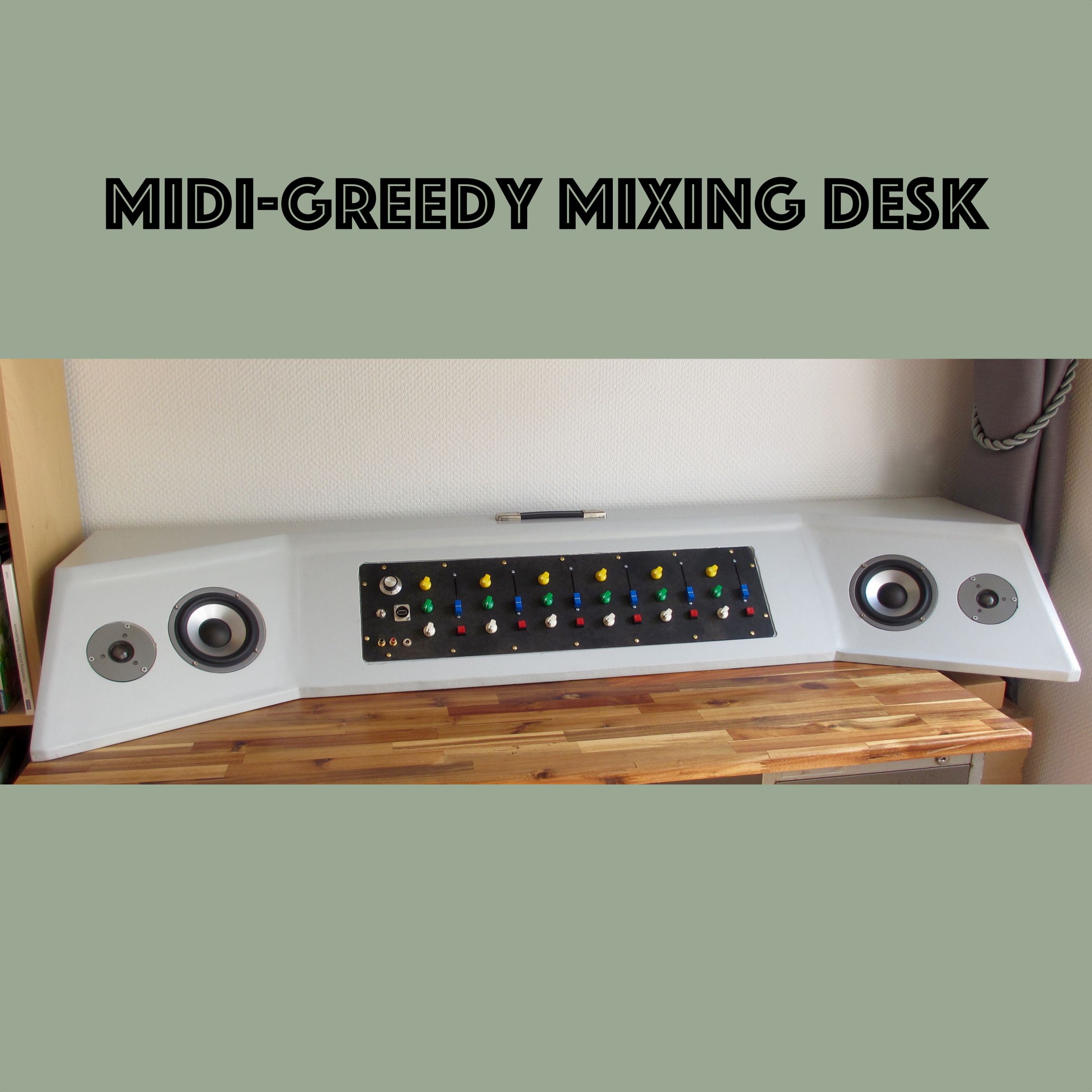 MidiGreedy Mixing Desk 13 Steps (with Pictures) Instructables