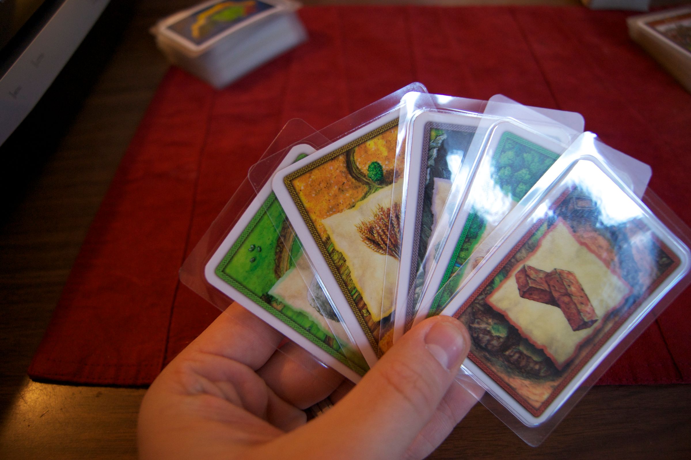 Laminated Catan Cards 5 Steps Instructables