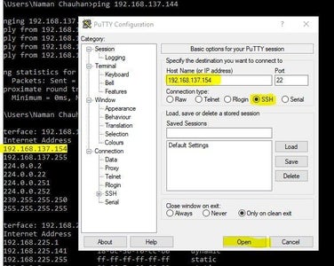 PuTTY Configuration and VNC on Raspberry Pi