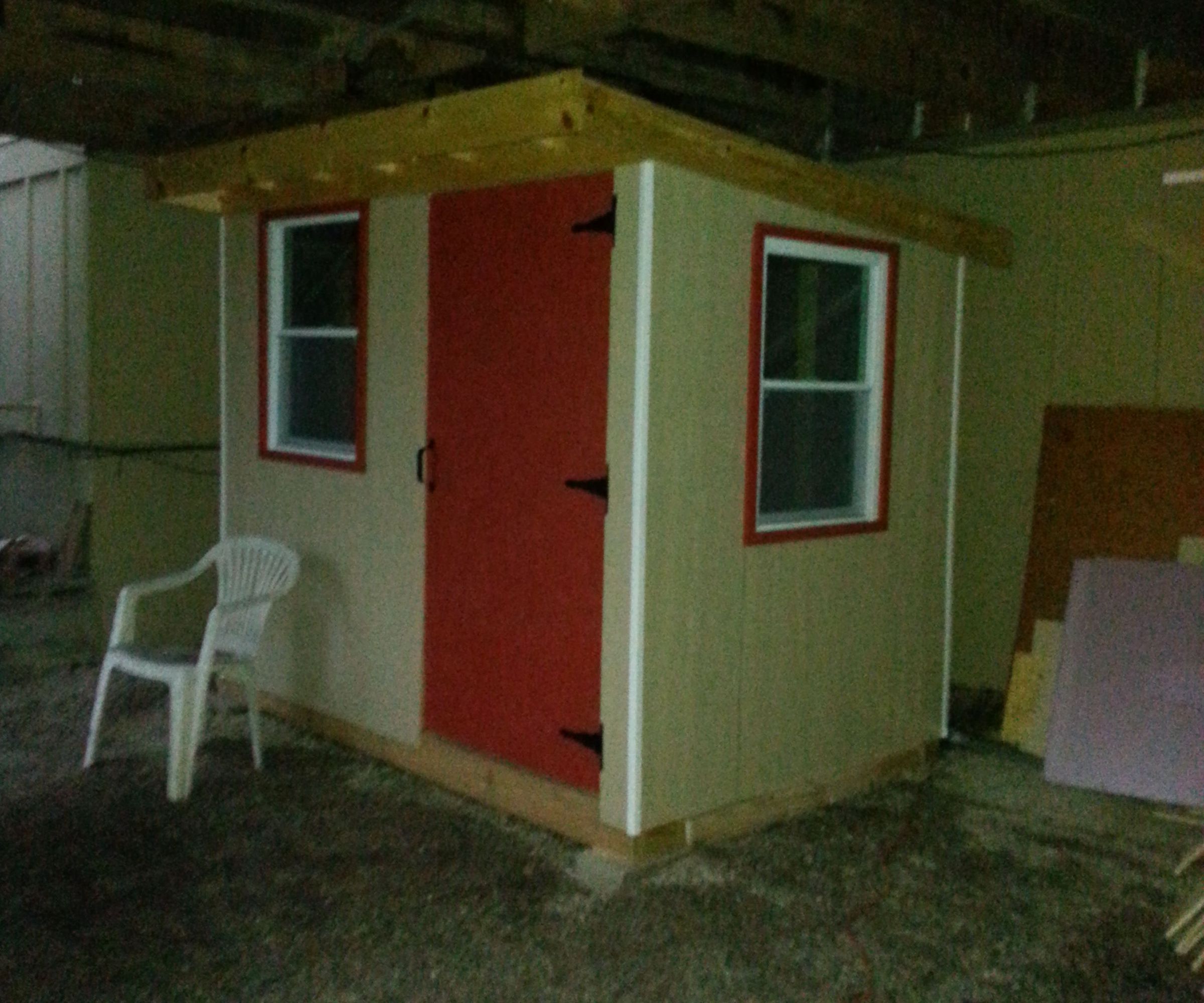 Winterizing a Shed Office