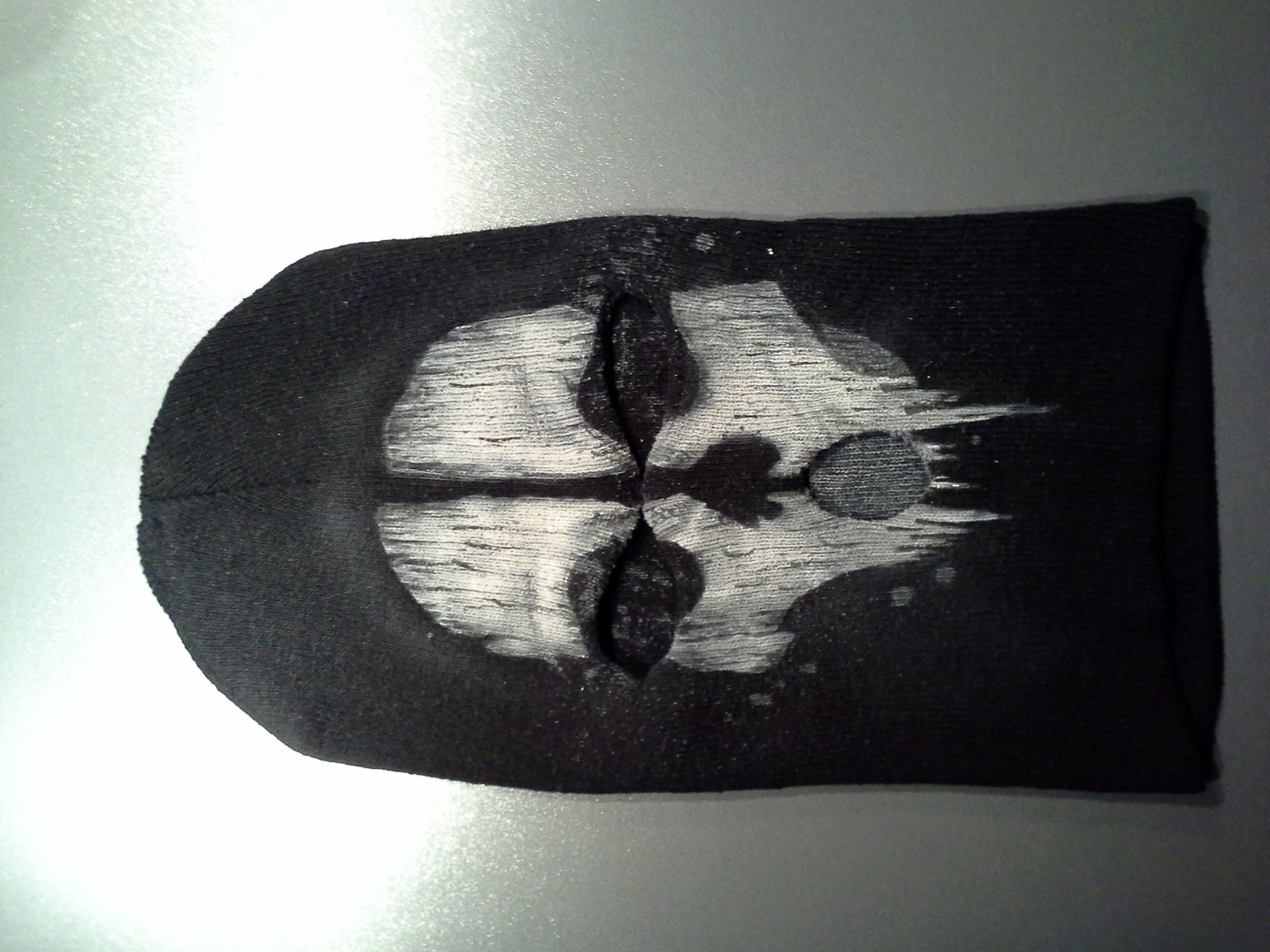 Call of Duty Ghosts Mask Airbrushed