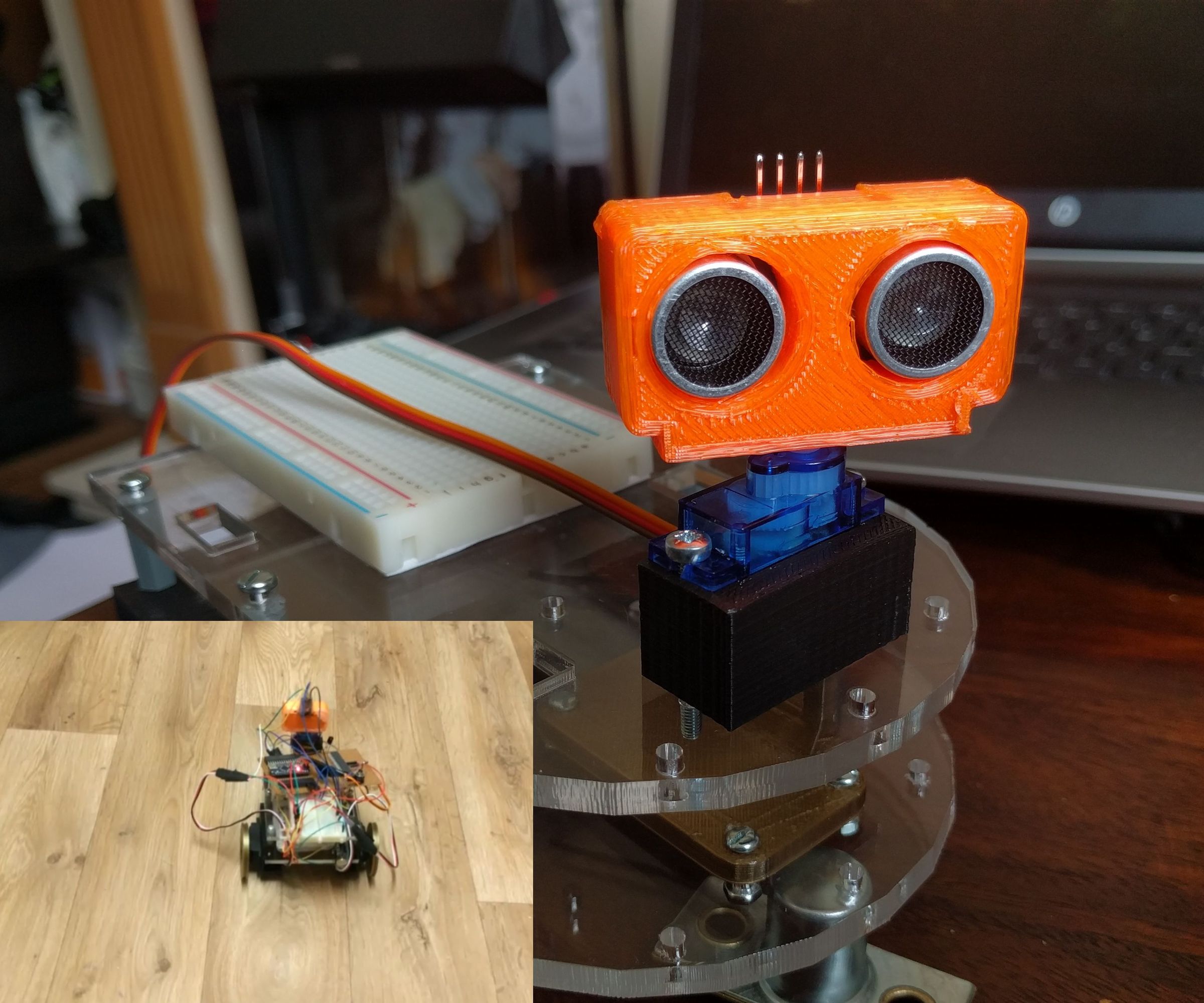An Arduino Infrared Controlled and Obstacle Avoidance Robot