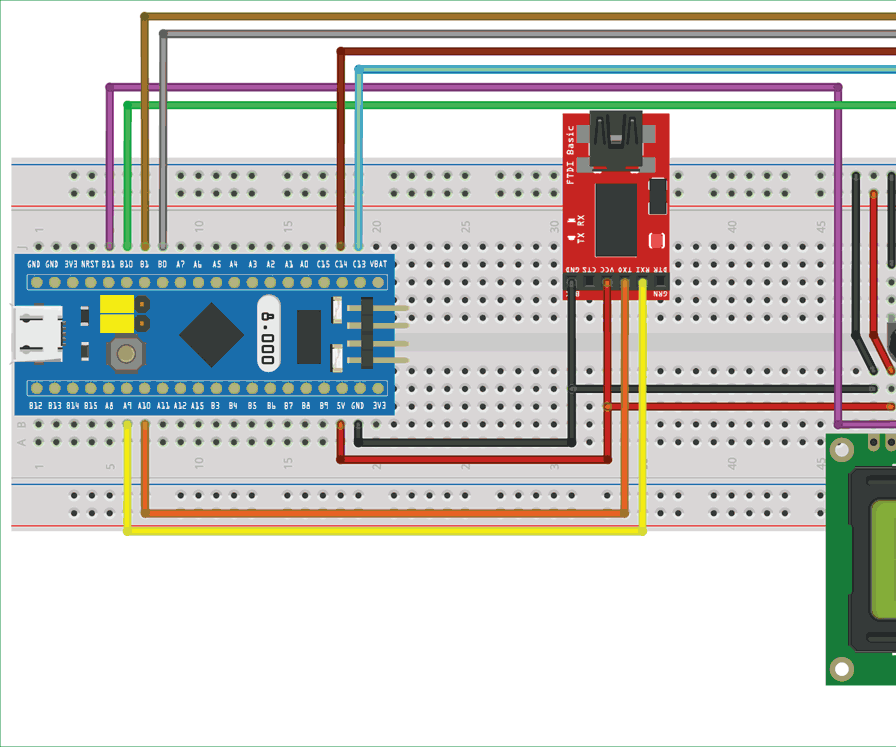 Interfacing of LCD 16x2 With STM32F1 (ARM Cortex) Microcontroller Using Arduino IDE