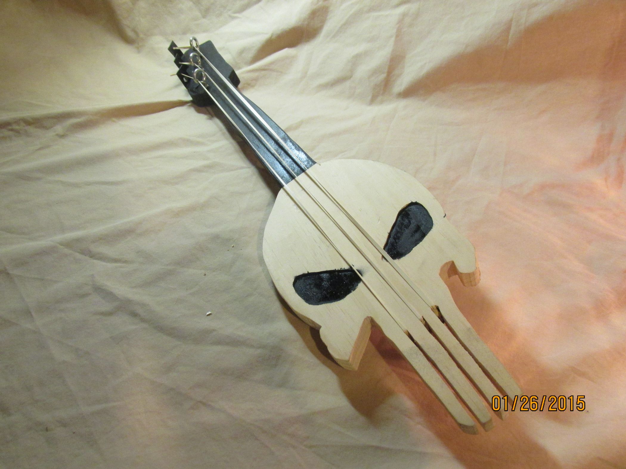 Tuneable Rubber Band Guitar 6 Steps Instructables