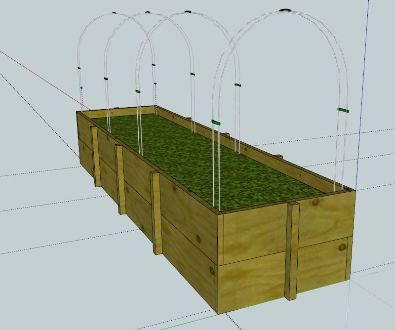 Temporary Greenhouse Support Clips
