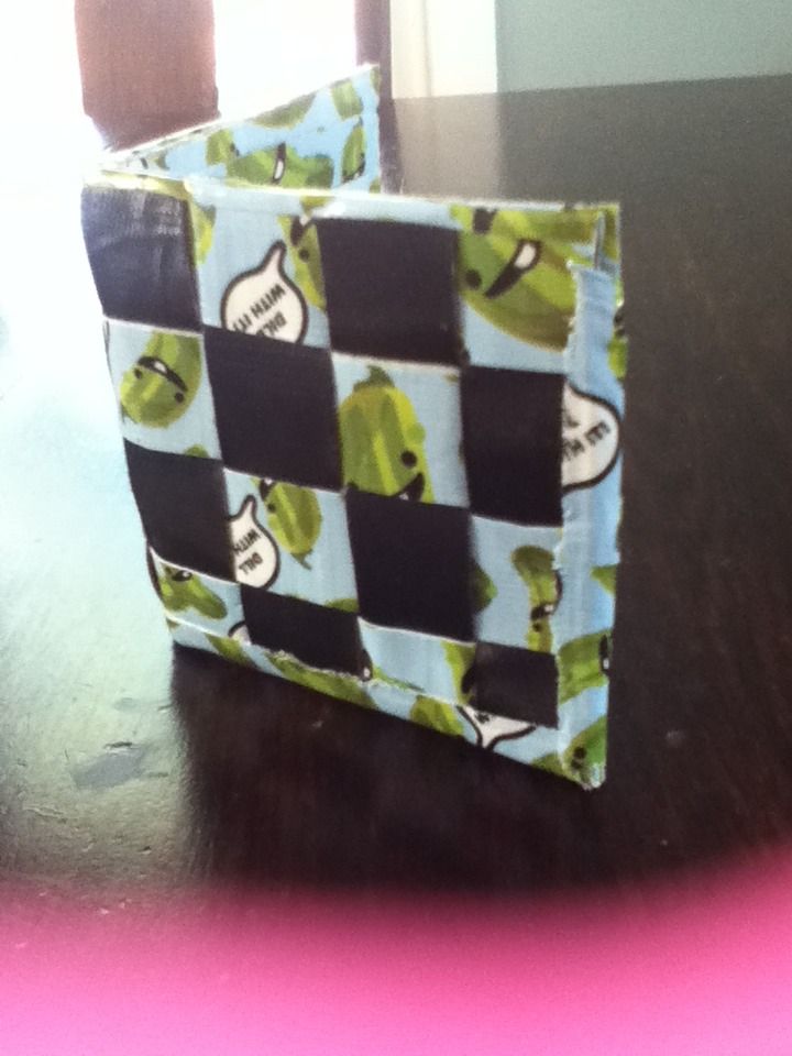 Woven Duct Tape Wallet
