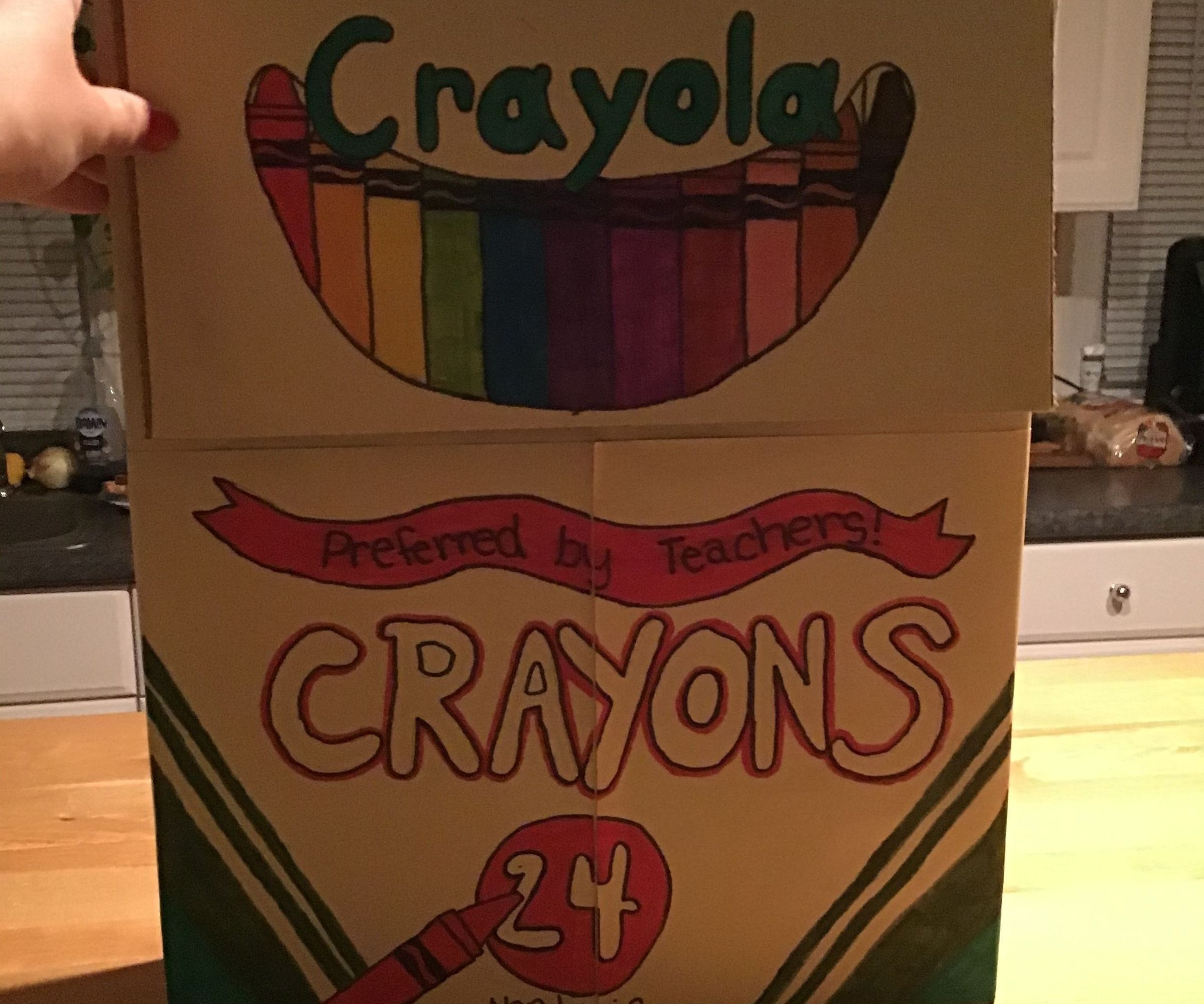 Super Sized Crayon Storage Box