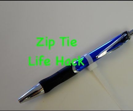Zip Tie Life Hack