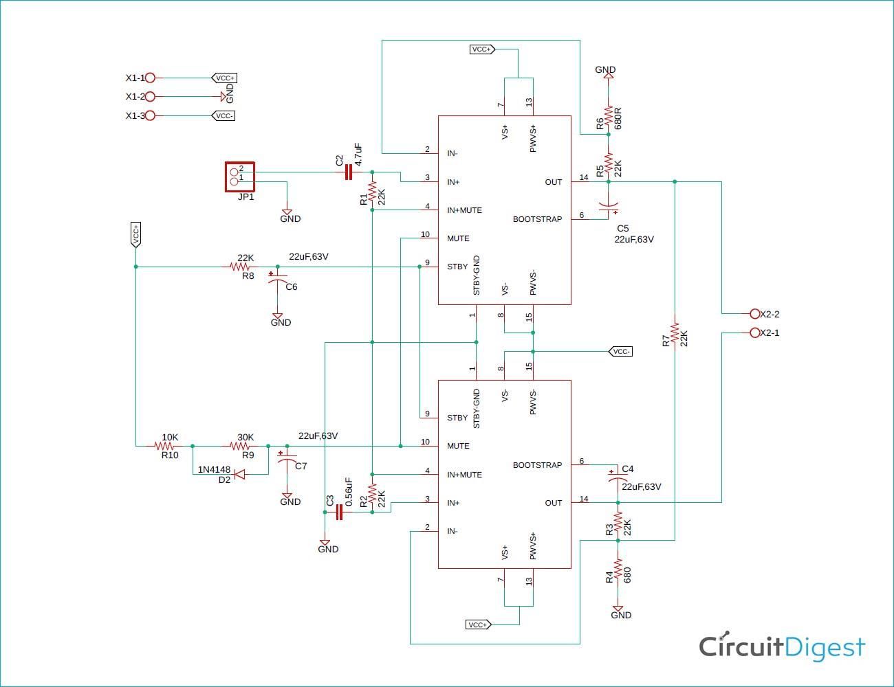 TDA7294 Based 170W High Power Audio Amplifier : 7 Steps - Instructables