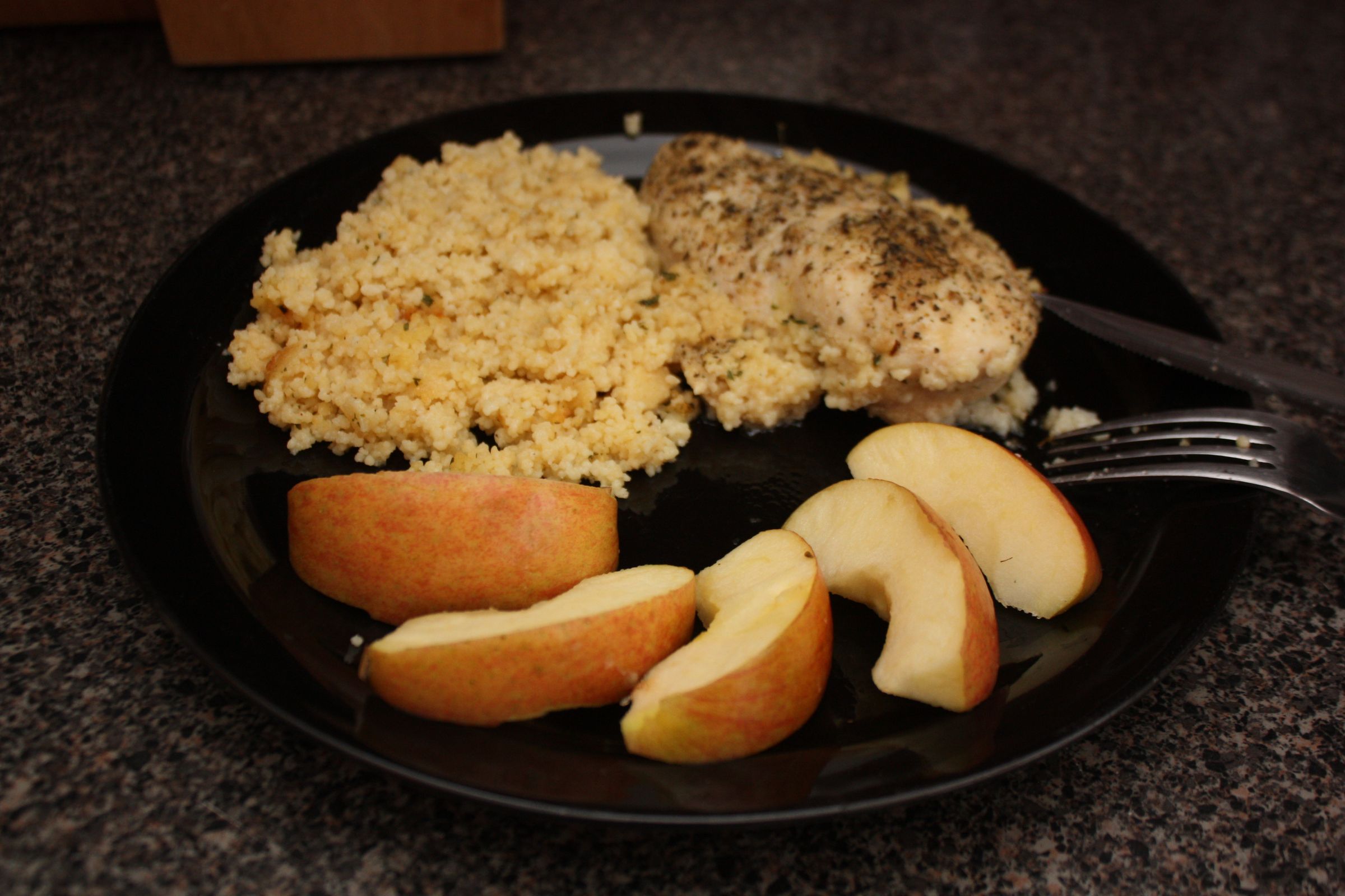 Montreal Baked Chicken Breast With Couscous