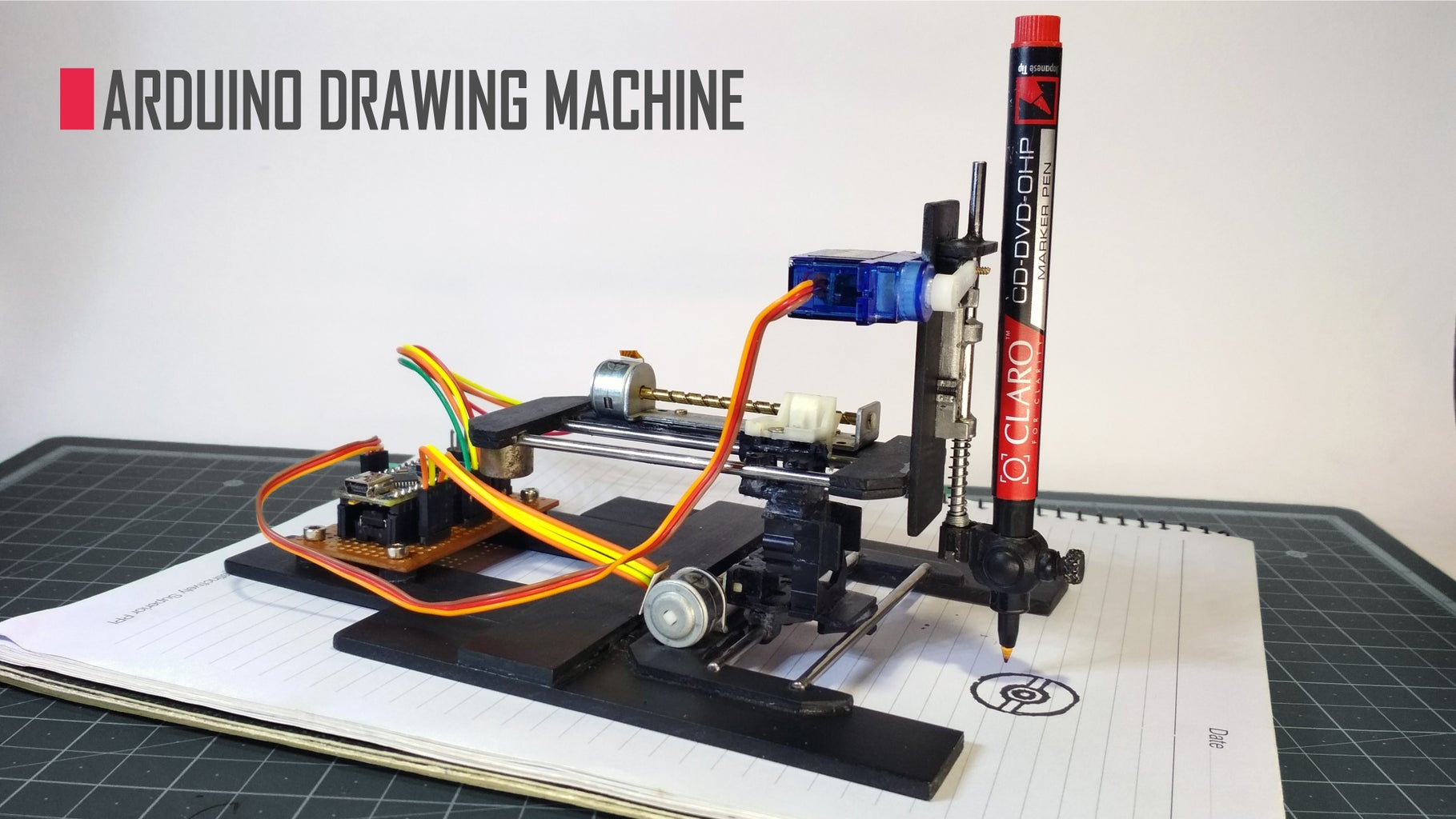 DIY Arduino CNC Drawing Machine : 17 Steps (with Pictures) - Instructables