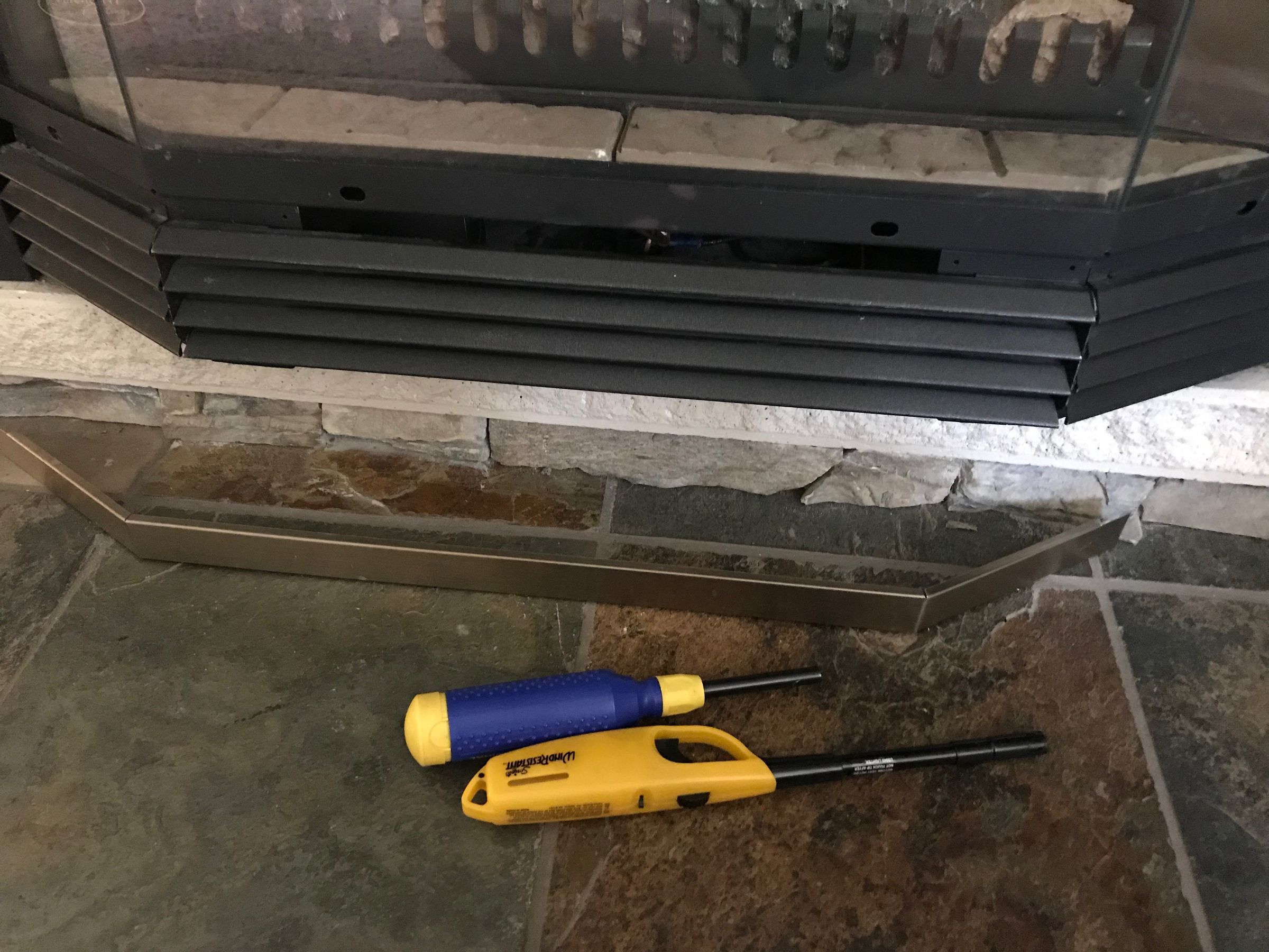 Light a Gas Fireplace 5 Steps Instructables