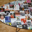 ** VINTAGE AD COFFEE TABLE **