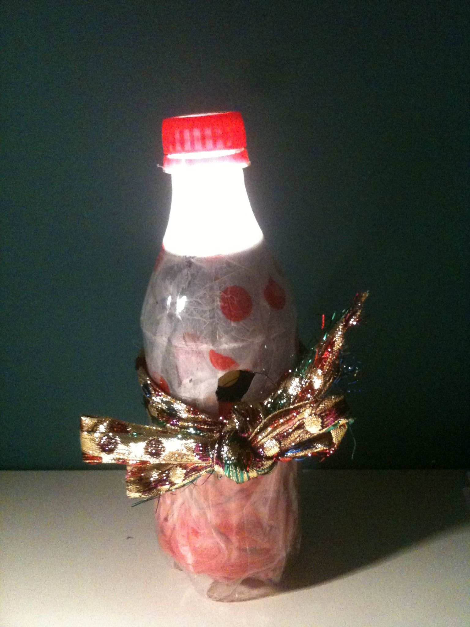 How to Make a Coke Bottle Lamp/torch