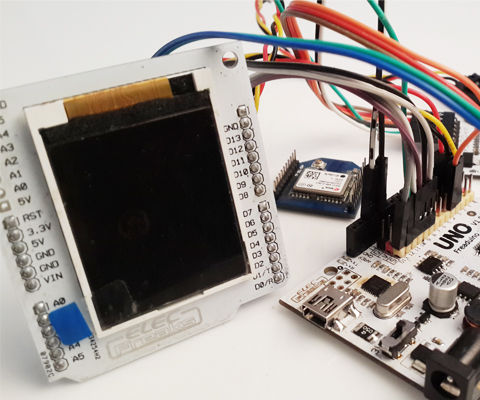 Arduino GPS Map Navigation System