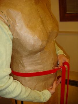 brown paper tape dress form Has anyone tried anything similar to this? : r/sewing