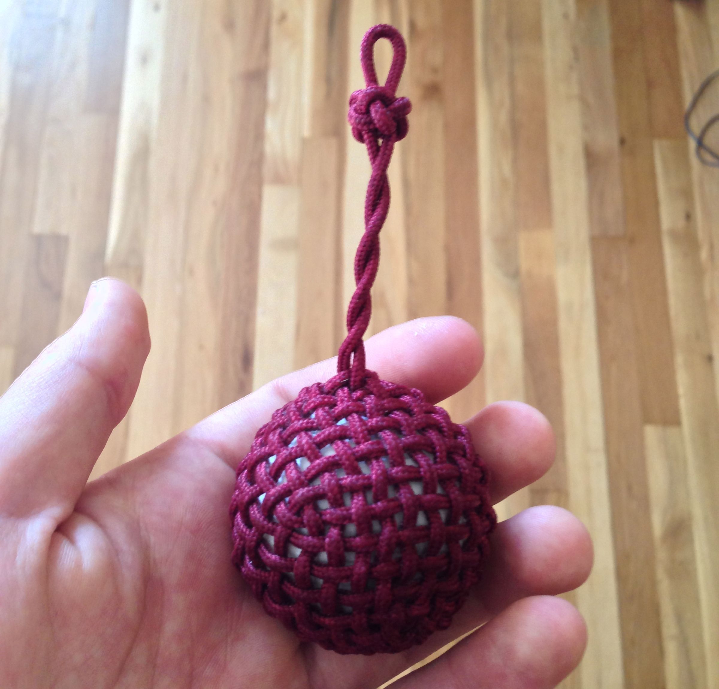 How to Tie a 320 Facet Globe Knot Using a 3D Printed Model