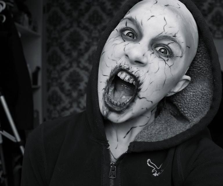 Demon Halloween Makeup