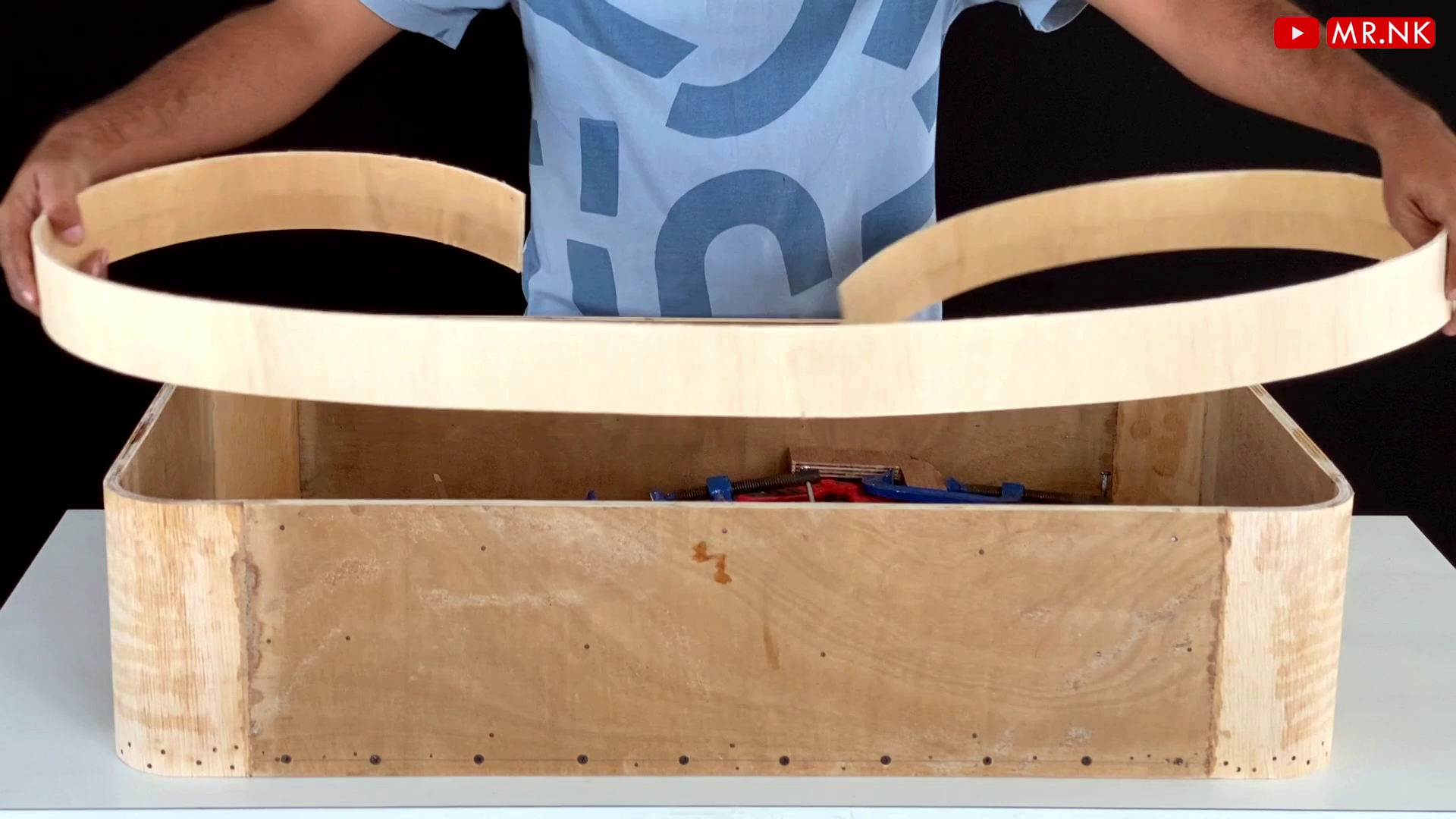 Building a Coffee Table With Endless Depth! (Infinity Illusion) : 12 ...