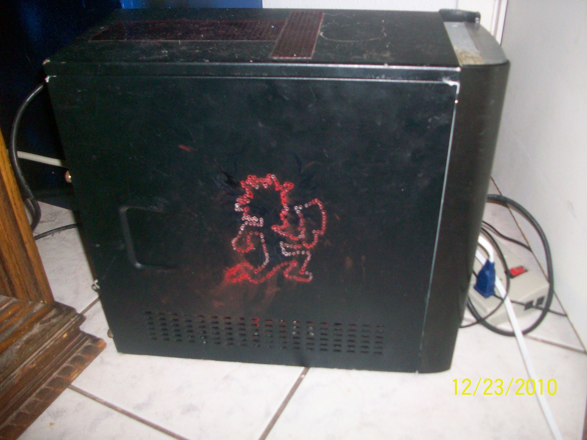 Custom Computer Case With Internal LED Lighting